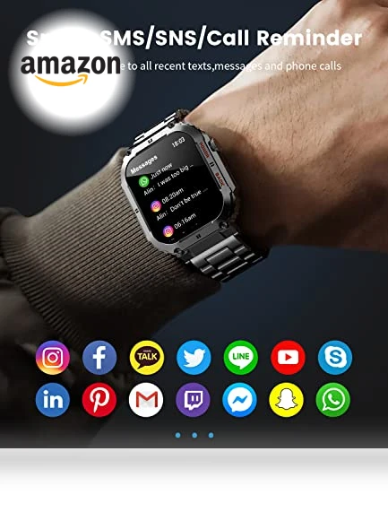 Military Smart Watch — Smartwatches, LIGE