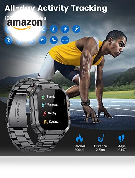 Military Smart Watch — Smartwatches, LIGE