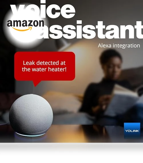 Smart Home Starter Kit: Hub & Water Leak Sensor — Water Leak Detection Systems, YoSmart