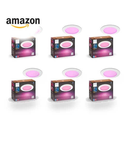 Smart Slim LED Downlight — Recessed Lighting, Philips Hue