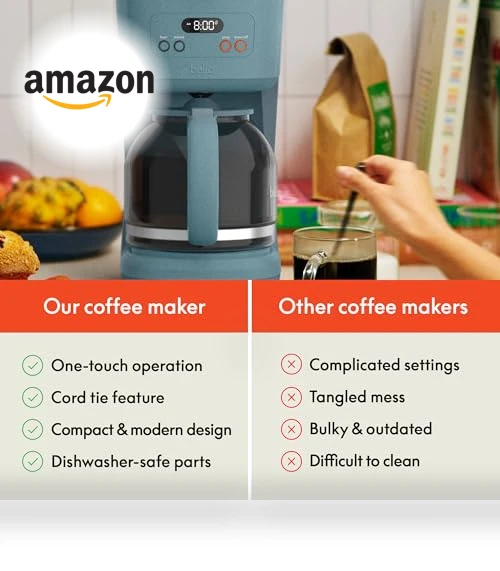 12 Cup Programmable Coffee Maker — Coffee Makers, BELLA