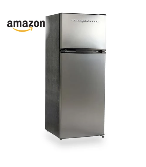 2 Door Apartment Size Refrigerator with Freezer — Mini Fridges, Frigidaire