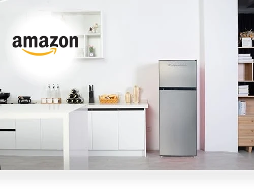 2 Door Apartment Size Refrigerator with Freezer — Mini Fridges, Frigidaire