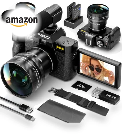 Digital Camera for Photography with 16X Zoom — Compact Digital Cameras, NBD
