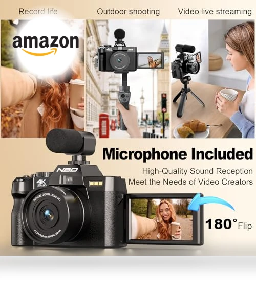 Digital Camera for Photography with 16X Zoom — Compact Digital Cameras, NBD