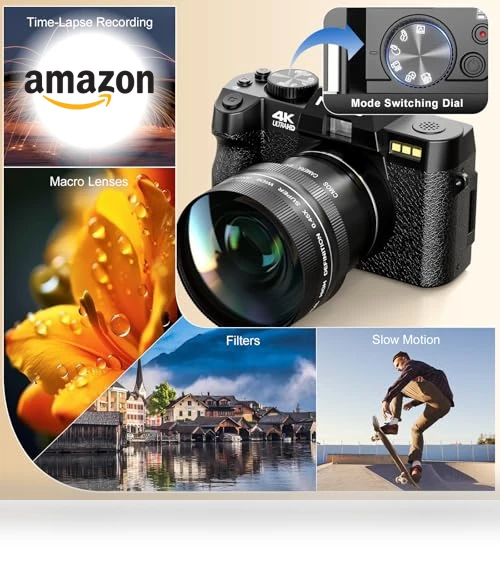 Digital Camera for Photography with 16X Zoom — Compact Digital Cameras, NBD