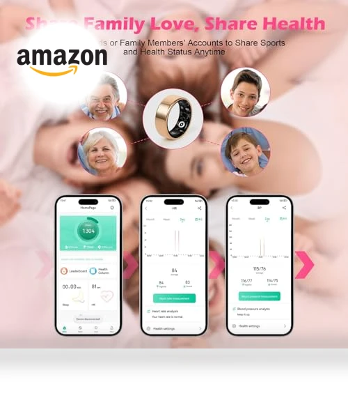 Health Tracker Smart Ring — Smart Rings, YULUCKGO