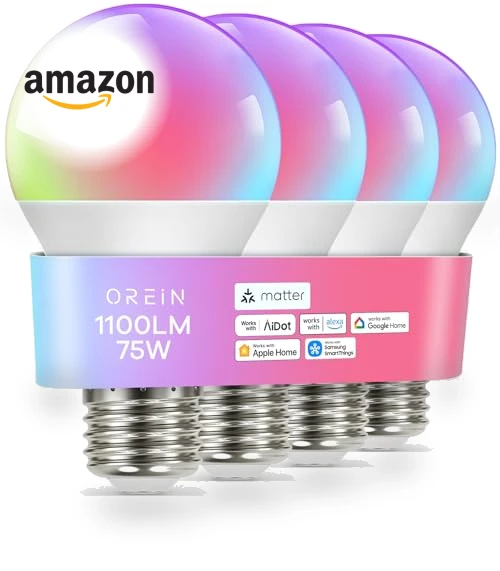 Matter Smart Light Bulb — LED, OREiN