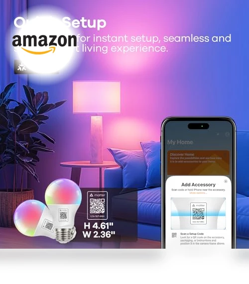 Matter Smart Light Bulb — LED, OREiN
