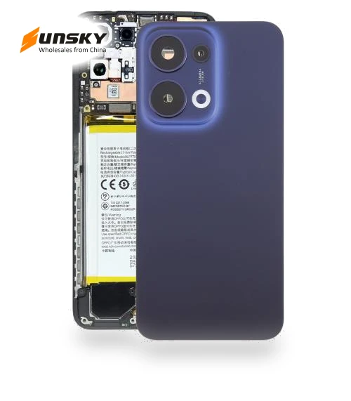 Original Battery Back Cover with Camera Lens Cover — Back Covers, OPPO
