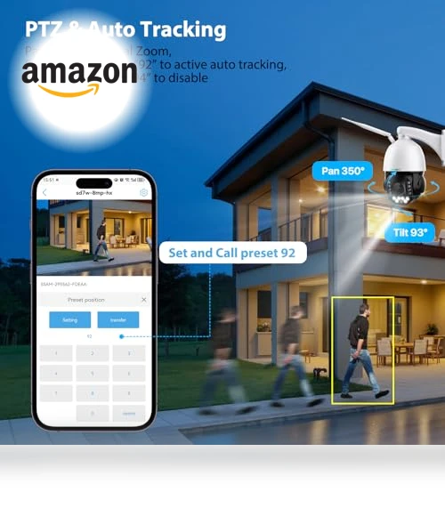 Outdoor Security IP Camera with 20X Optical Zoom — Security Cameras, SV3C