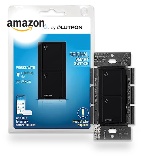 Smart Switch — Ceiling Fan Wall Controls, Lutron