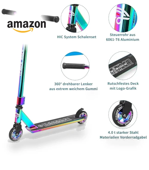 Stunt Scooter for Kids and Beginners — Scooters & Gear, LEADER RIDER