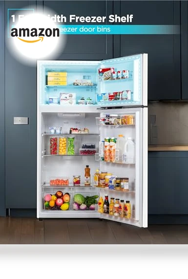 Top Mount Refrigerator with Freezer — Cooling Solutions, BLACK+DECKER