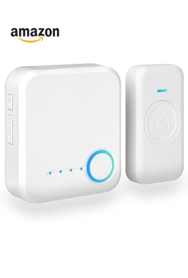 Waterproof Wireless Doorbell with 60 Chimes — Kits, FOVKSUC