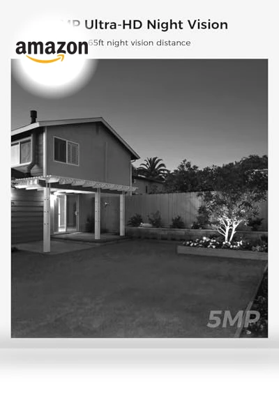 Wireless Security Camera Outdoor Kit — Outdoor Security Cameras, Hiseeu