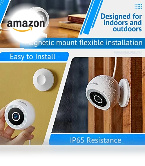 4MP 2K Security Cameras Outdoor Indoor Wired — Outdoor Security Cameras, LaView