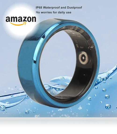Ceramic Smart Ring Health Sleep Monitoring Step Counter Remote Camera — Smart Rings, ciciglow