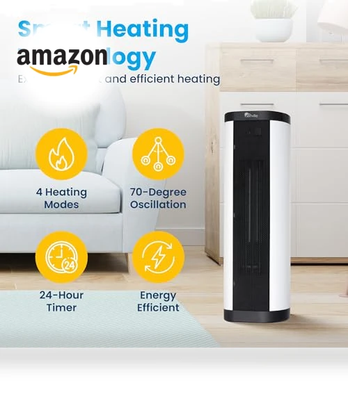 Ceramic Space Heater — Portable Heating Solutions, Senville