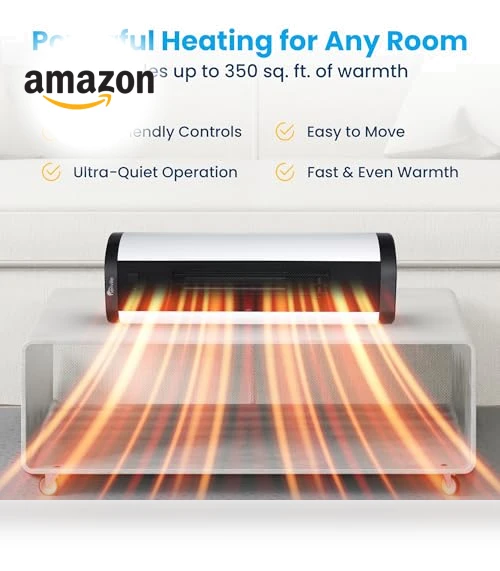 Ceramic Space Heater — Portable Heating Solutions, Senville