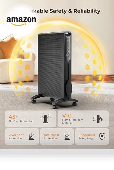 Convection Panel Space Heater — Portable Heating Solutions, Reekie