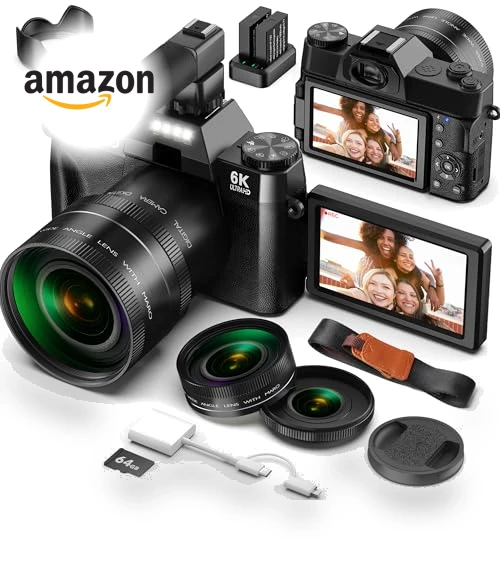 Digital Camera for Photography and Vlogging — Mirrorless Cameras, Yatao
