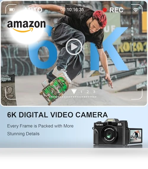 Digital Camera for Photography and Vlogging — Mirrorless Cameras, Yatao