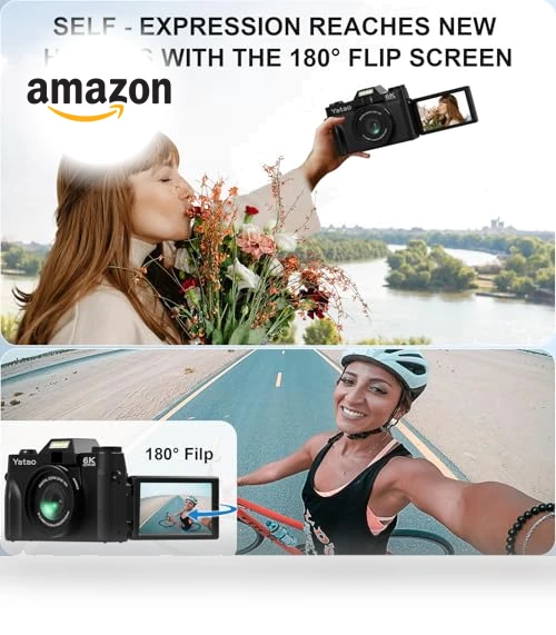 Digital Camera for Photography and Vlogging — Mirrorless Cameras, Yatao