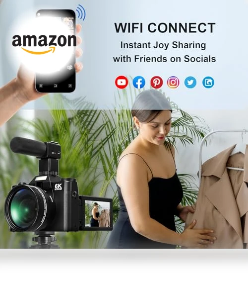 Digital Camera for Photography and Vlogging — Mirrorless Cameras, Yatao