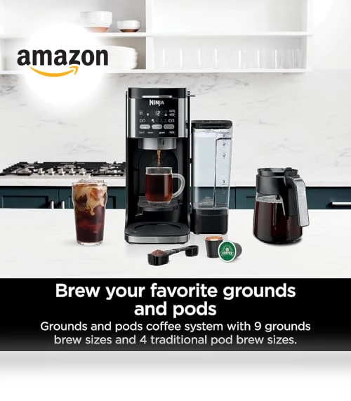 DualBrew Hot & Iced Coffee Maker — Chilled Brew Essentials, Ninja