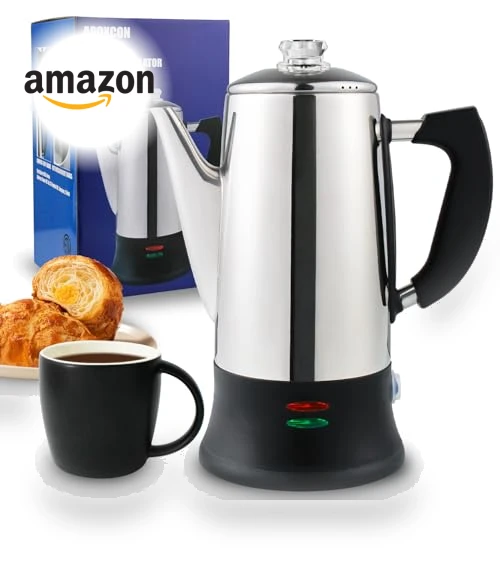 Electric Coffee Percolator — Electric Coffee Brewers, APOXCON
