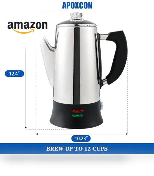 Electric Coffee Percolator — Electric Coffee Brewers, APOXCON