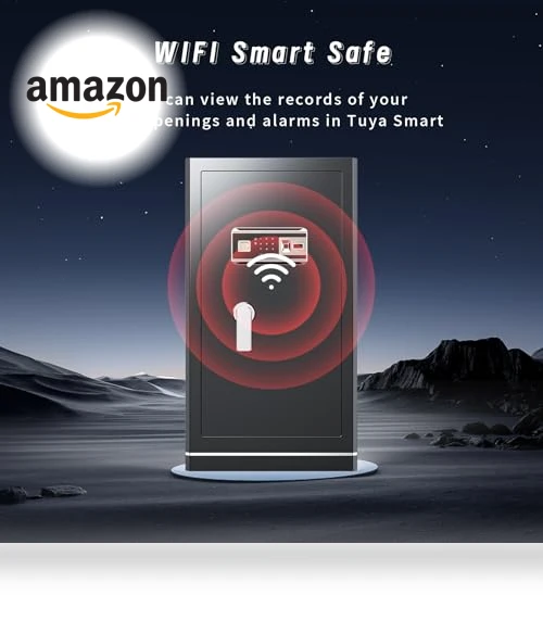 Extra Large Home Safe with Fireproof Waterproof Bag — Cabinet Safes, FABAO