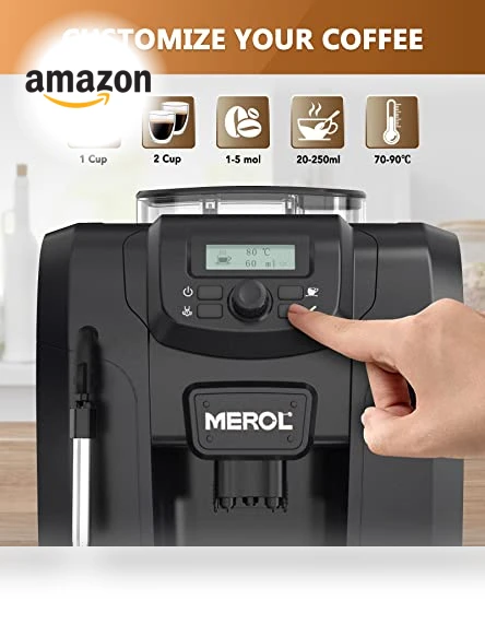 Fully Automatic Espresso Coffee Machine — Espresso Machines, MEROL