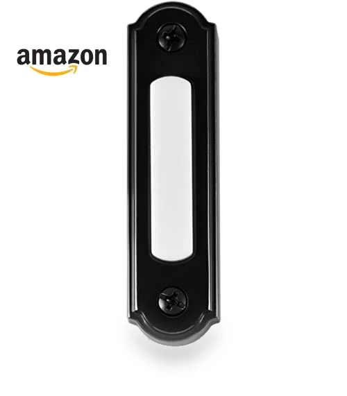 LED Lighted Metal Door Chime Push Button — Push Buttons, Newhouse Hardware