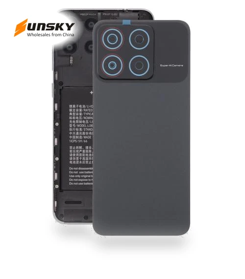 Plastic Back Cover with Camera Lens Cover — Back Covers, ZTE
