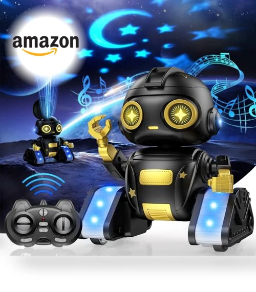 RC Robot with Gesture Sensing & LED Eyes — Interactive Figures & Robots, Shantou Globalwin Intelligent Technology Co.,Ltd.