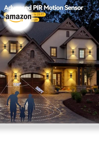 Smart Porch Light Motion Sensor — Step Lights, KIZON