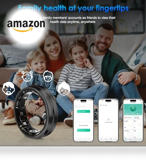 Smart Ring Fitness Tracker — Smartwatches, Dkeof