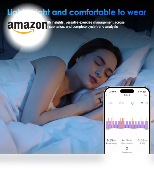 Smart Ring Fitness Tracker — Smartwatches, Dkeof