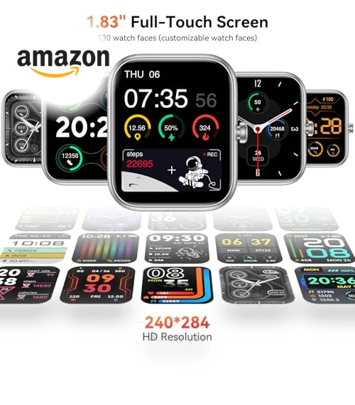 Smart Watch with Alexa & Bluetooth Calls — Smartwatches, Senbono