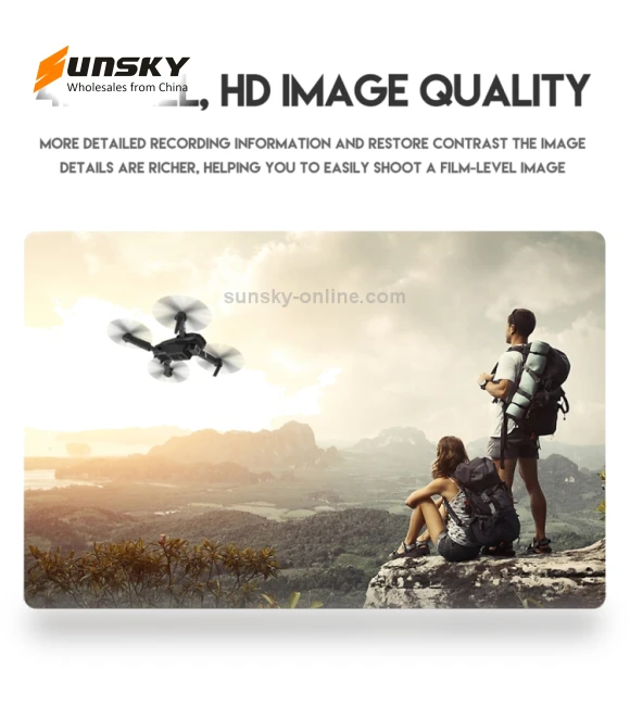 4K Double HD Camera Mini Foldable RC Quadcopter Drone — Drones