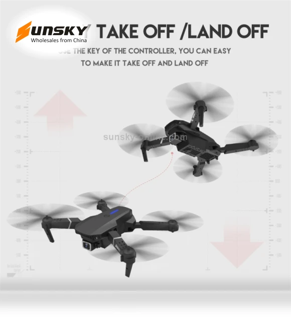 4K Double HD Camera Mini Foldable RC Quadcopter Drone — Drones