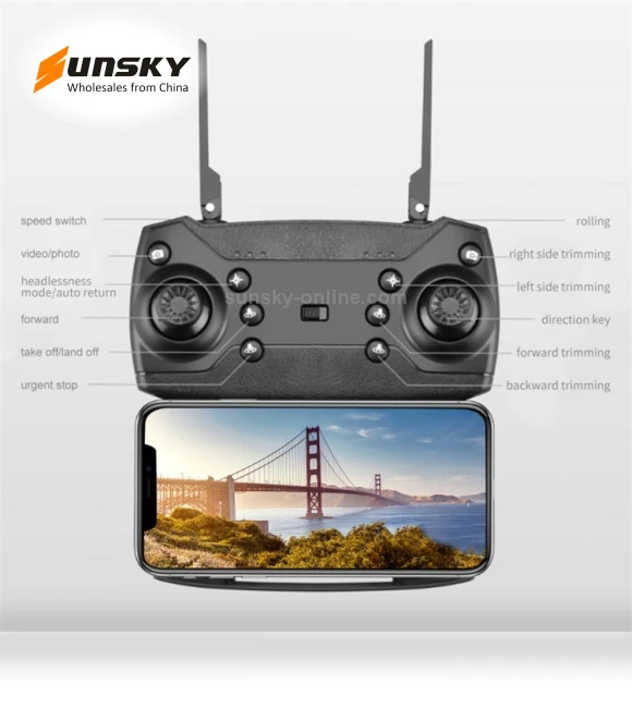 4K Double HD Camera Mini Foldable RC Quadcopter Drone — Drones