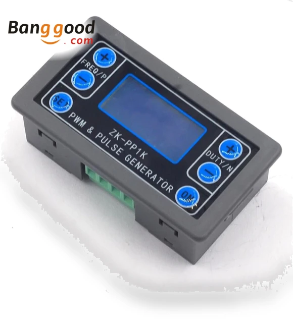 LCD Digital PWM Signal Generator — Signal Pulse Generators