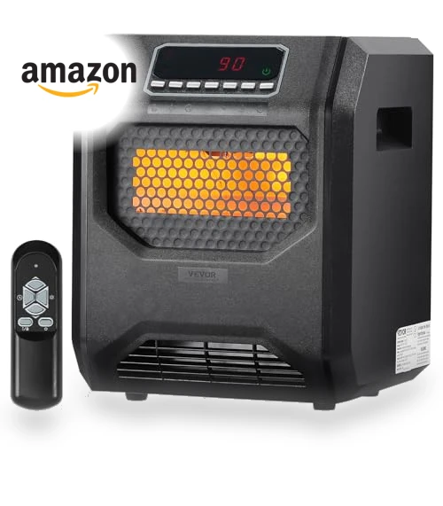 Infrared Heater — Portable Heating Solutions, VEVOR
