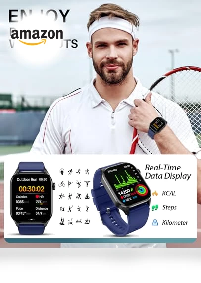 Infrared True Blood Oxygen Monitor Smart Watch — Smartwatches, SOUYIE