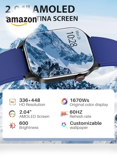 Infrared True Blood Oxygen Monitor Smart Watch — Smartwatches, SOUYIE