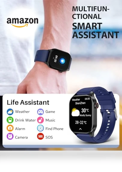 Infrared True Blood Oxygen Monitor Smart Watch — Smartwatches, SOUYIE