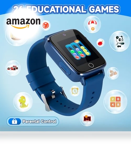Kids Smart Watch with Games and Camera — Educational Timepieces, ZUODUN